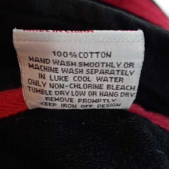 Colosseum Athletics XL Stanford University Boys Black Red Full-Zip Track Jacket - Picture 6 of 6